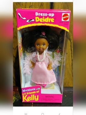 Mattel Deidre Pink Dress-Up Fashion Doll 1998 New In Box 21641 Barbie Vintage